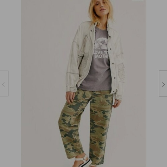 free people camo pants